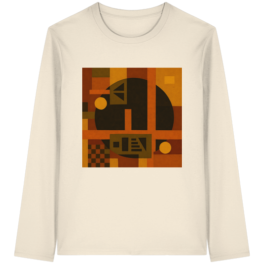 Klang der Geometrie – Erdenkraft Edition - Organic Longsleeve T-Shirt