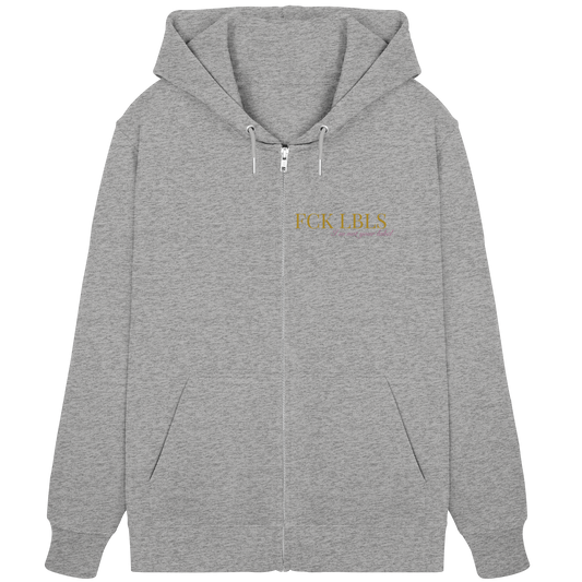FCK LBLS – I'm not your label - Organic Zipper