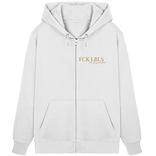 FCK LBLS – I'm not your label - Organic Zipper