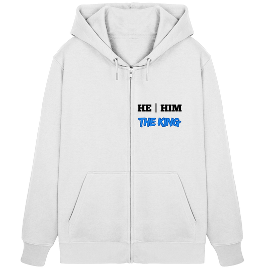 he / him – THE KING - Organic Zipper