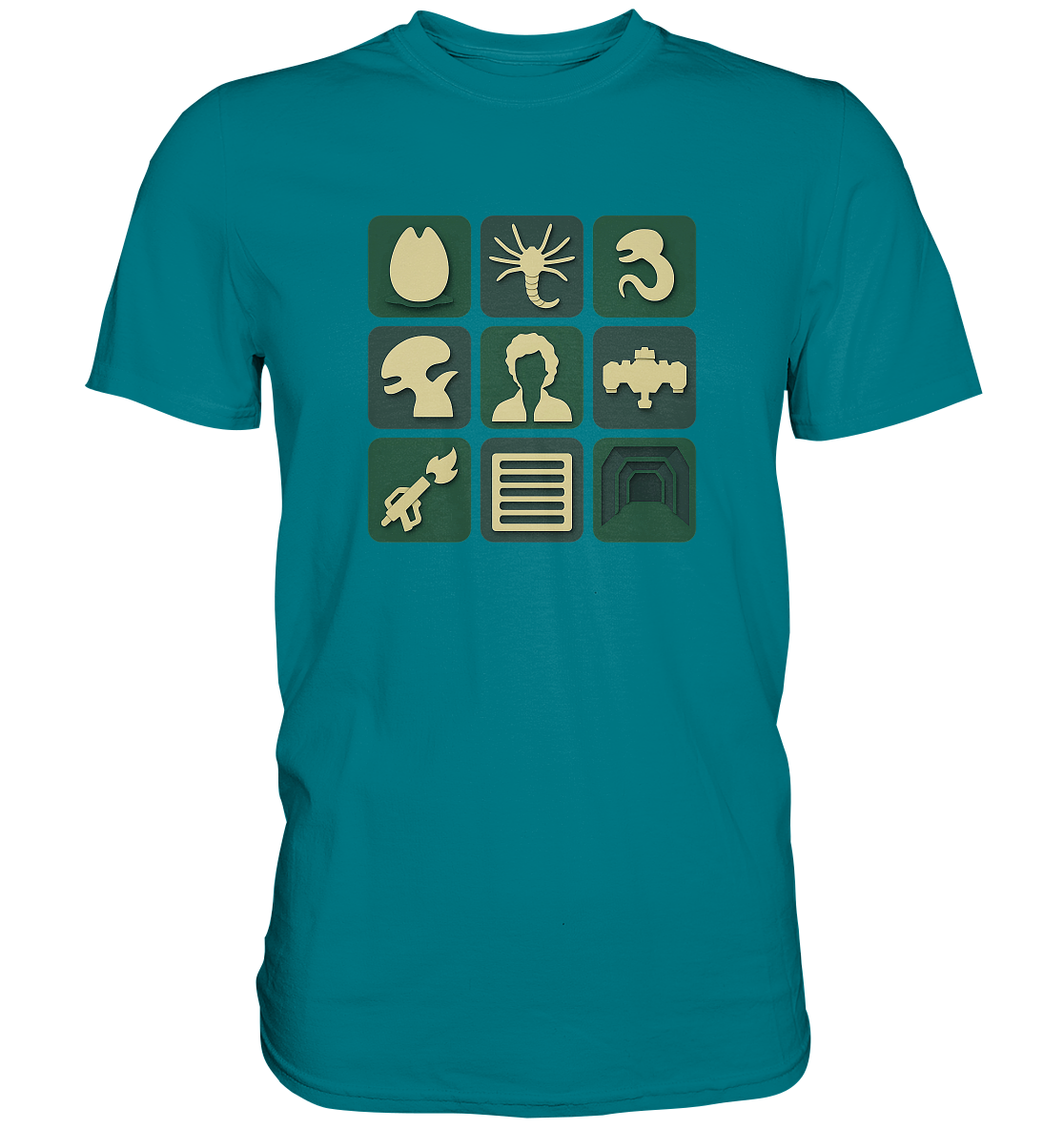 Filmquiz - Horror - Alien - Premium Shirt