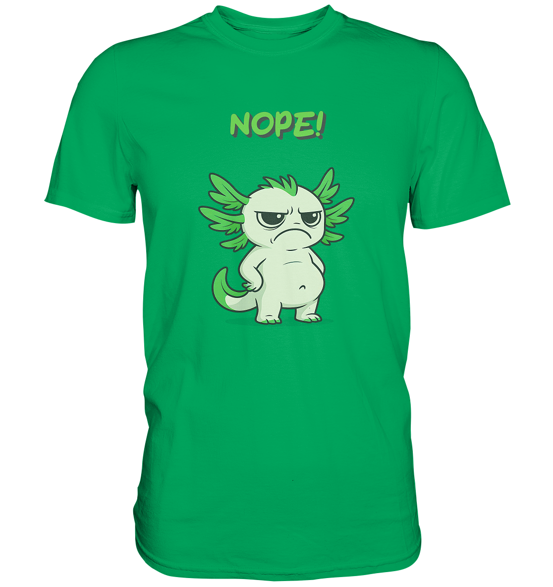 NOPE!  Grün - Premium Shirt