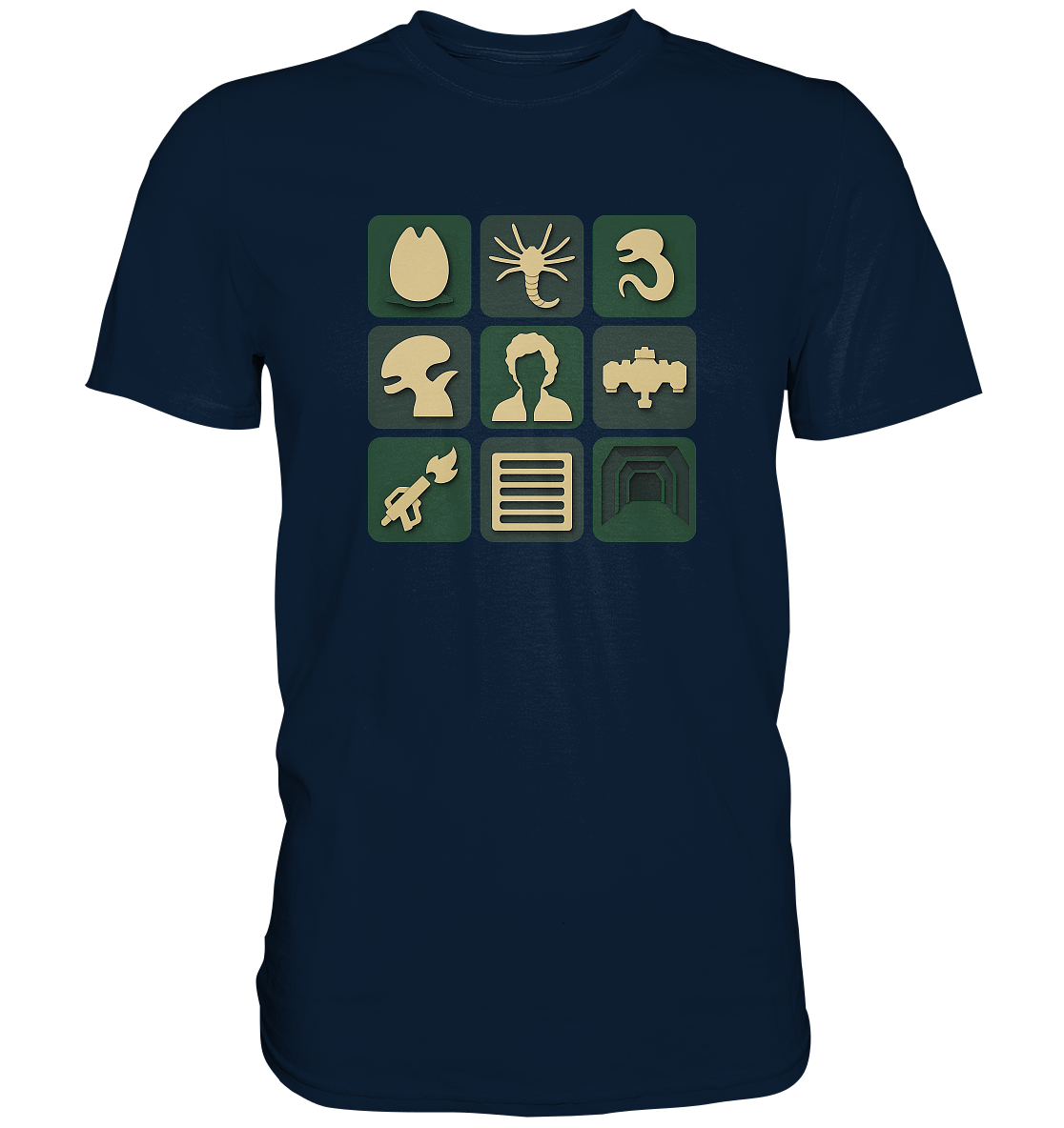 Filmquiz - Horror - Alien - Premium Shirt