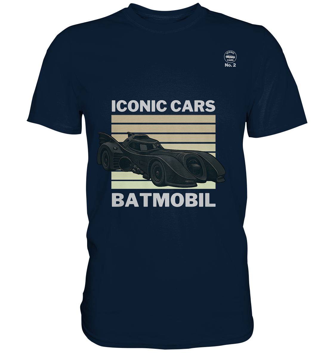 Iconic Cars – Batmobil No. 2 - Premium Shirt