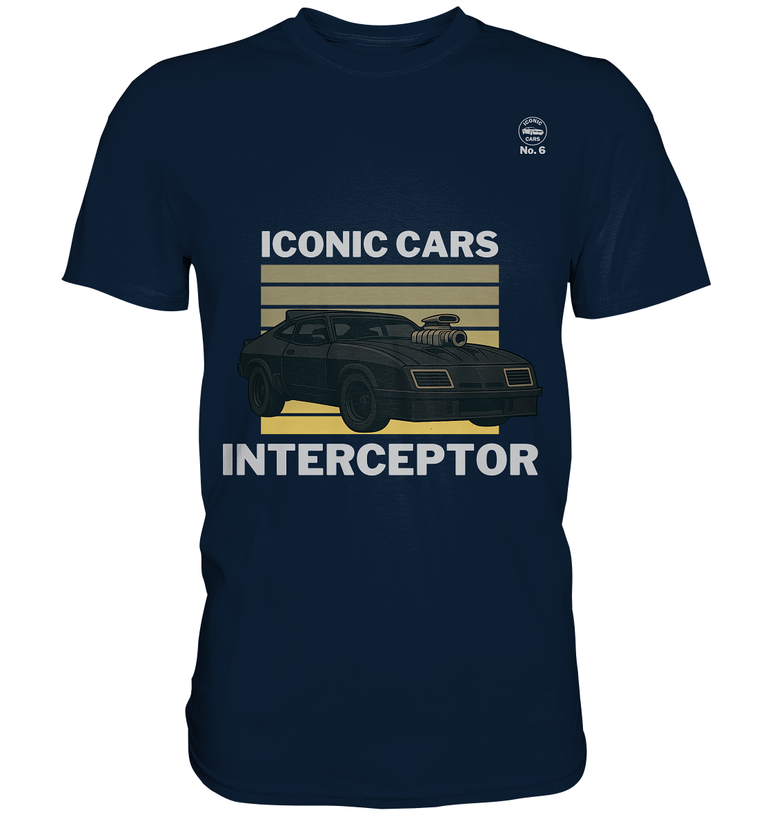 Iconic Cars – Interceptor No. 6 - Premium Shirt