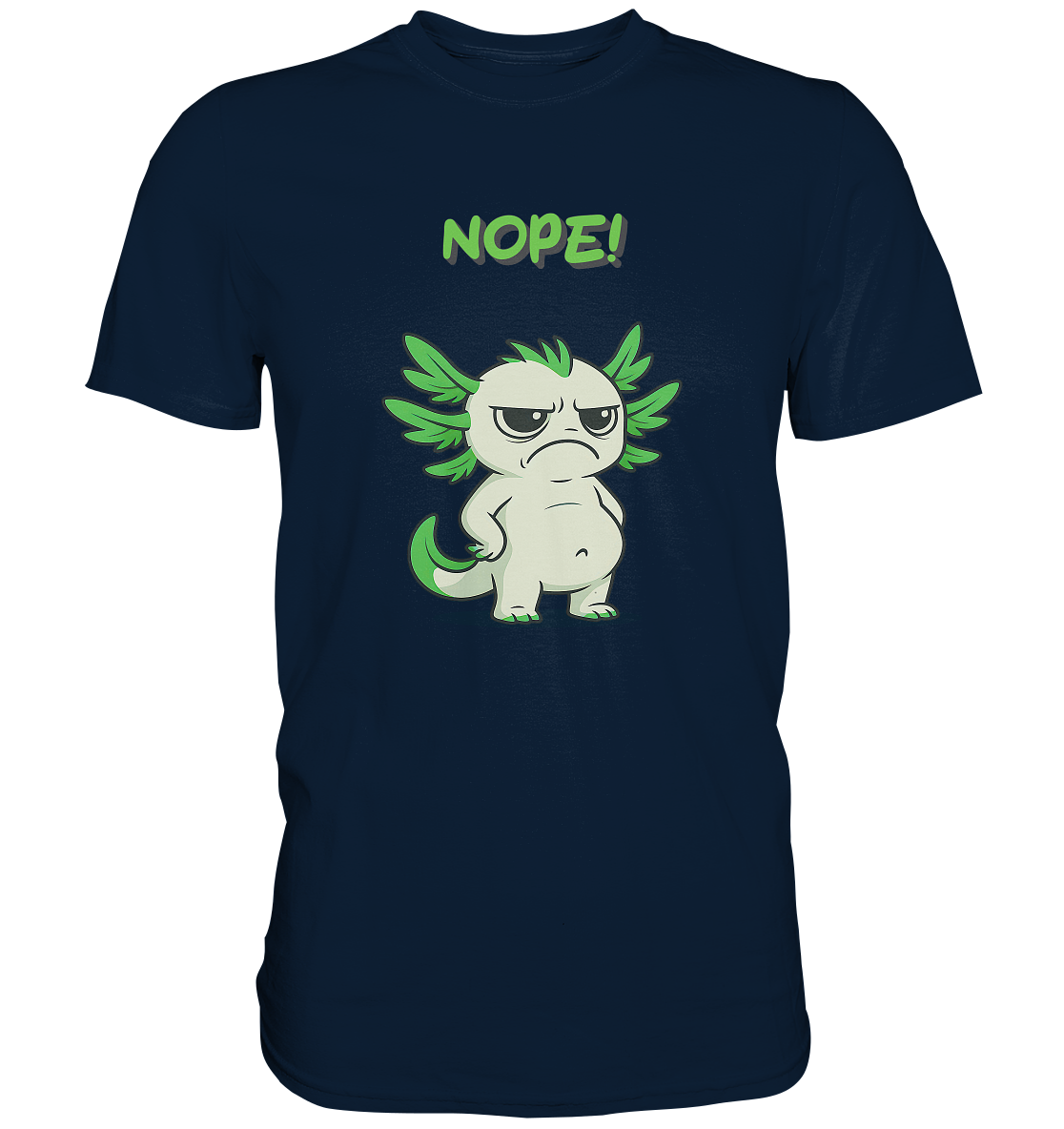 NOPE!  Grün - Premium Shirt
