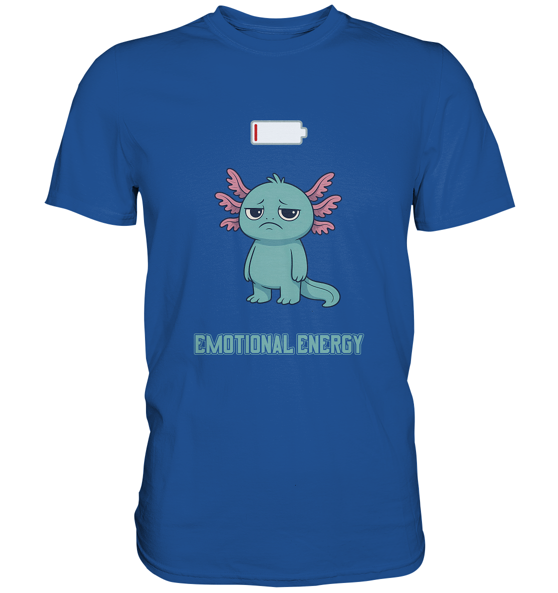 Emotional Energy – Axolotl (Türkis)  - Premium Shirt