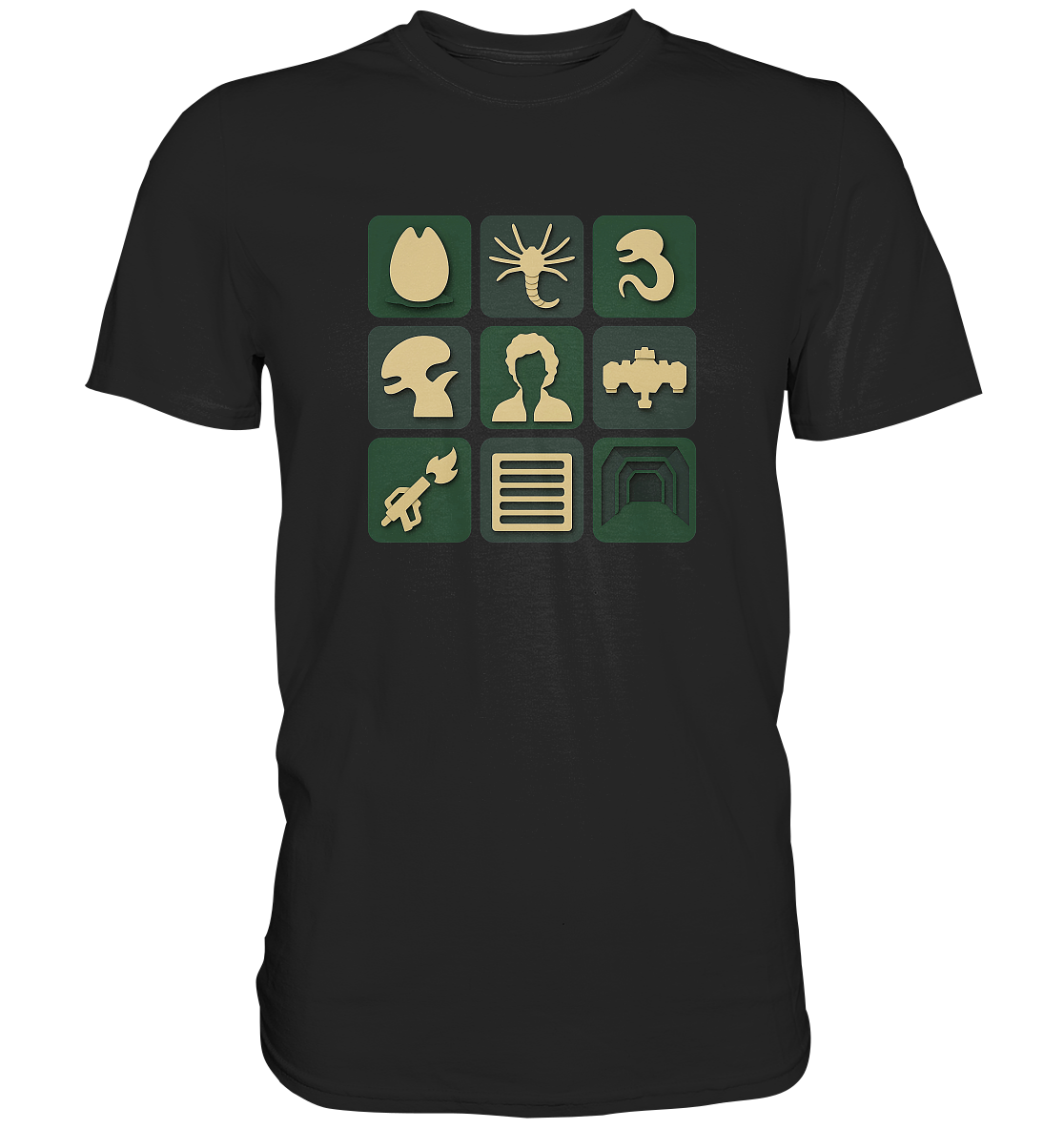Filmquiz - Horror - Alien - Premium Shirt