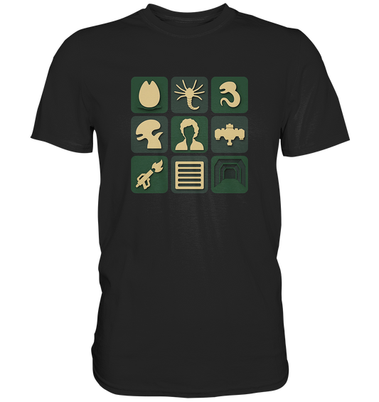 Filmquiz - Horror - Alien - Premium Shirt