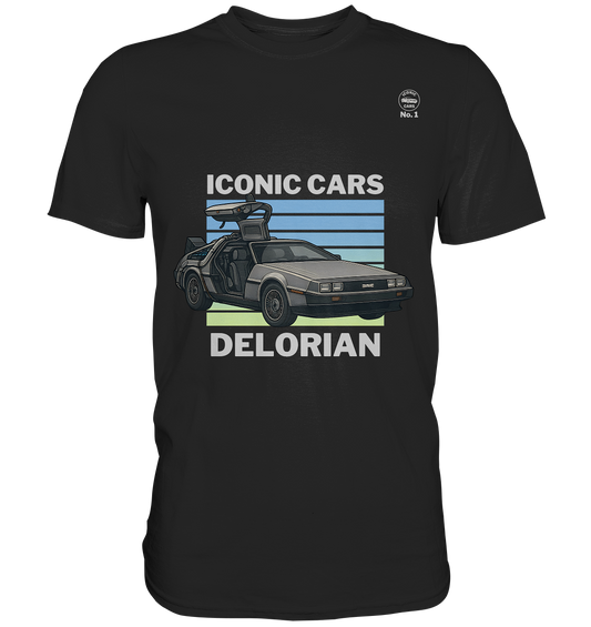 Iconic Cars – Delorian No. 1 - Premium Shirt