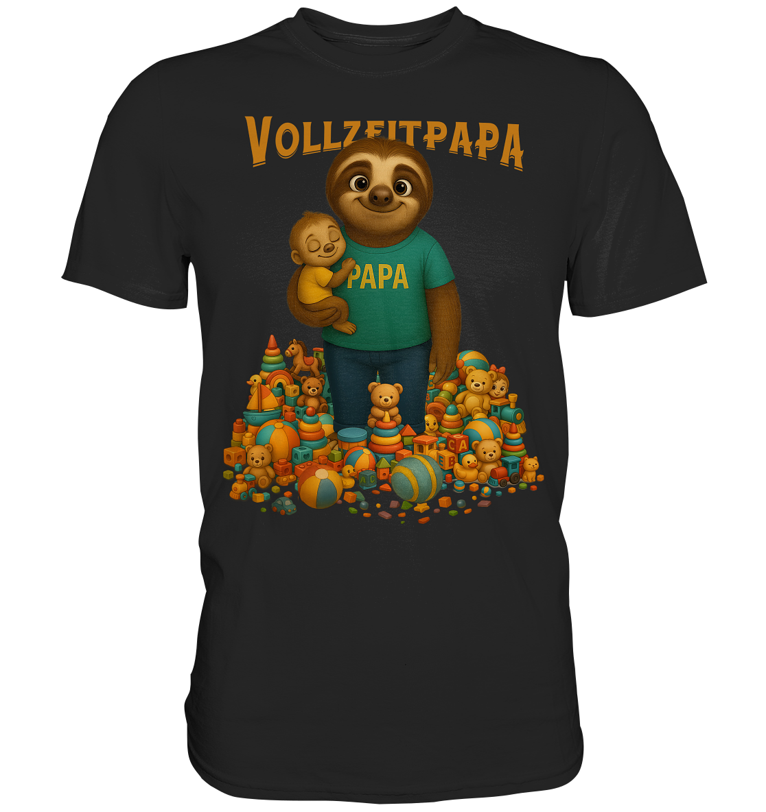 Slothies - Vollzeitpapa - Premium Shirt