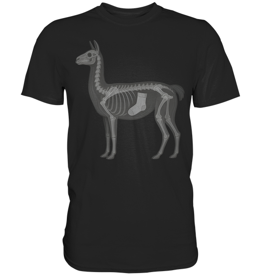 Die inneren Werte...Lama - Premium Shirt