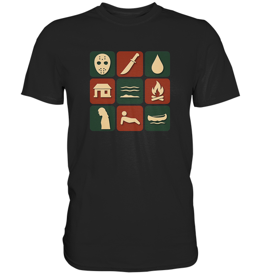Filmquiz - Horror - Freitag der 13. - Premium Shirt