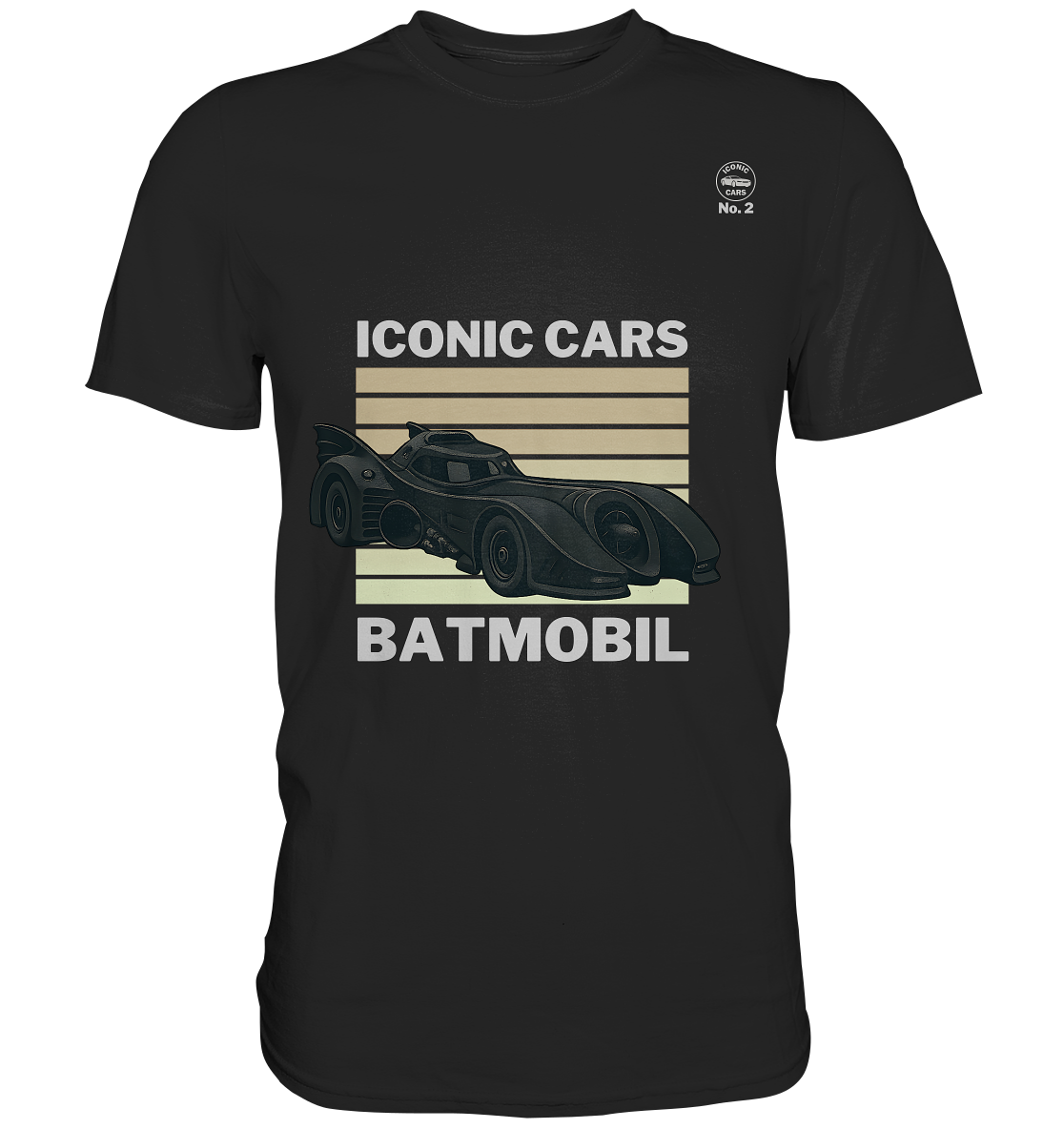 Iconic Cars – Batmobil No. 2 - Premium Shirt