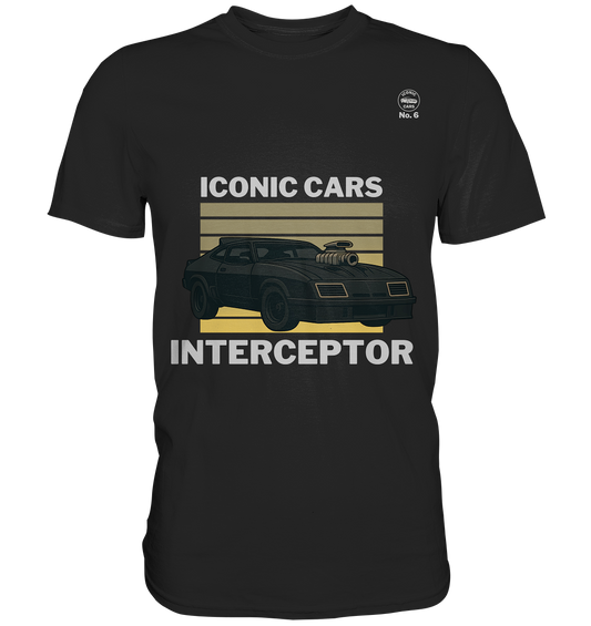Iconic Cars – Interceptor No. 6 - Premium Shirt