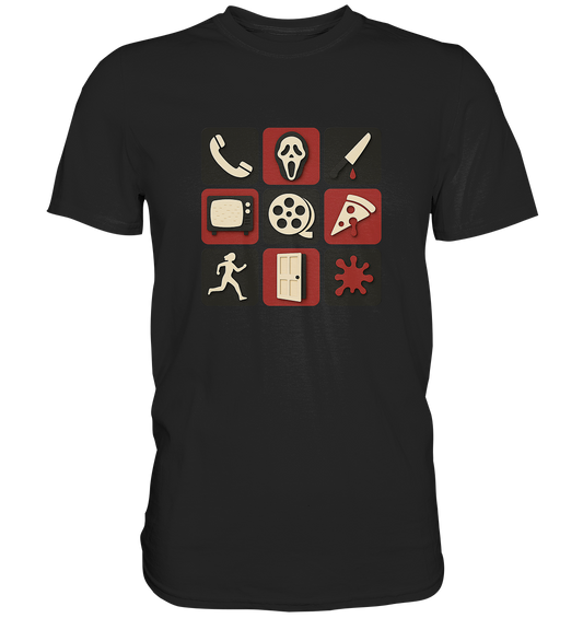 Filmquiz - Horror - Scream - Premium Shirt