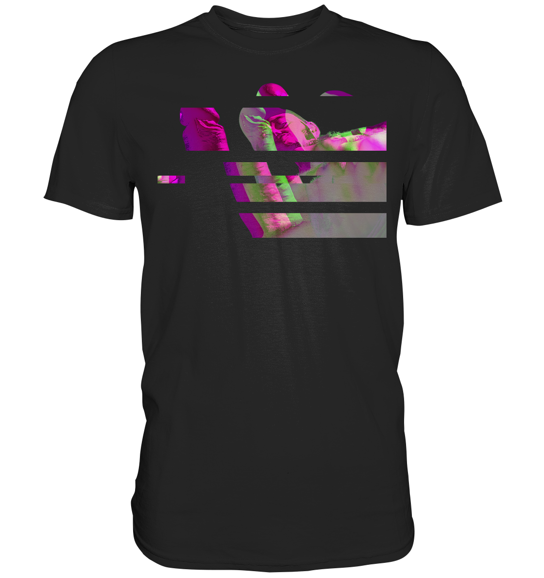 DADDY Glitch – Gay Icons Unfiltered - Premium Shirt
