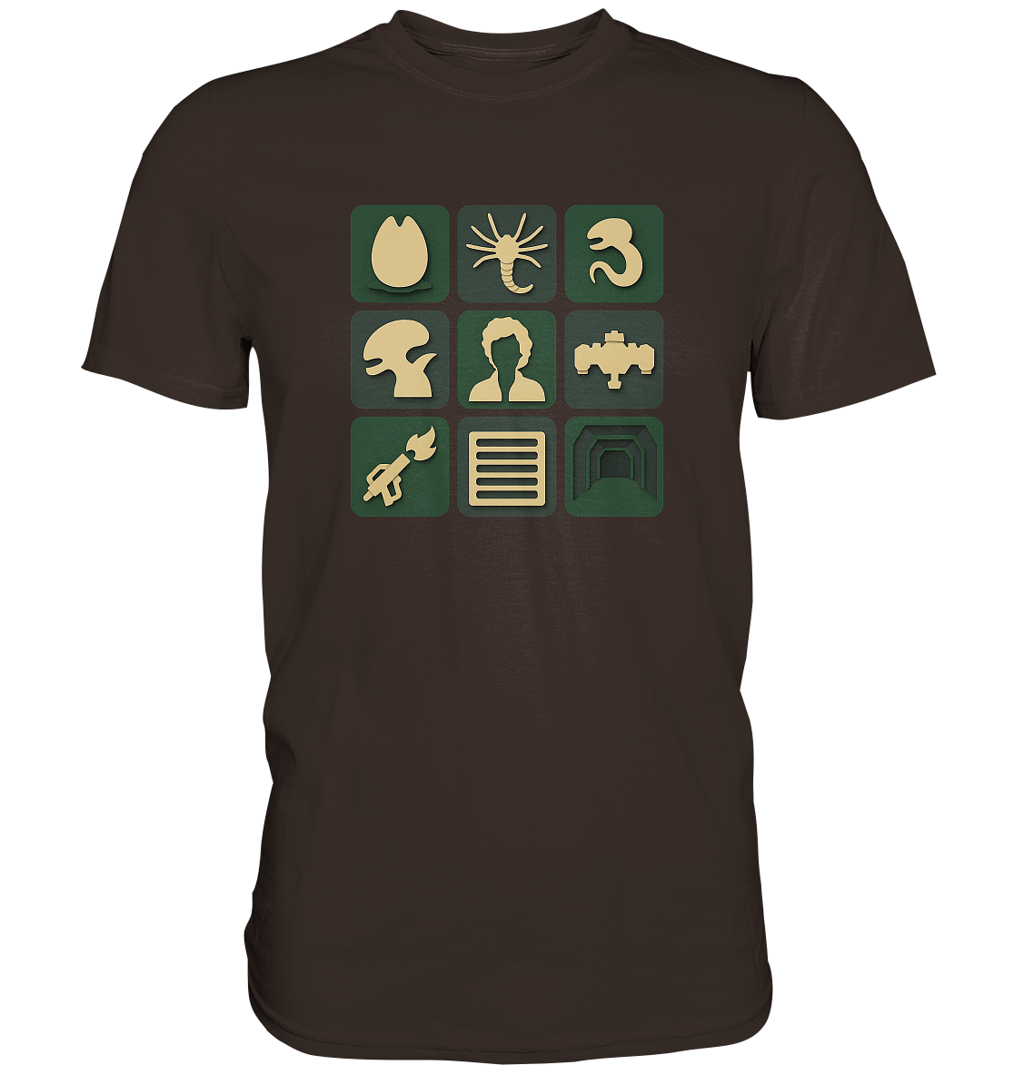 Filmquiz - Horror - Alien - Premium Shirt