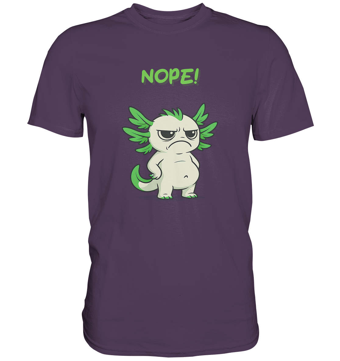 NOPE!  Grün - Premium Shirt