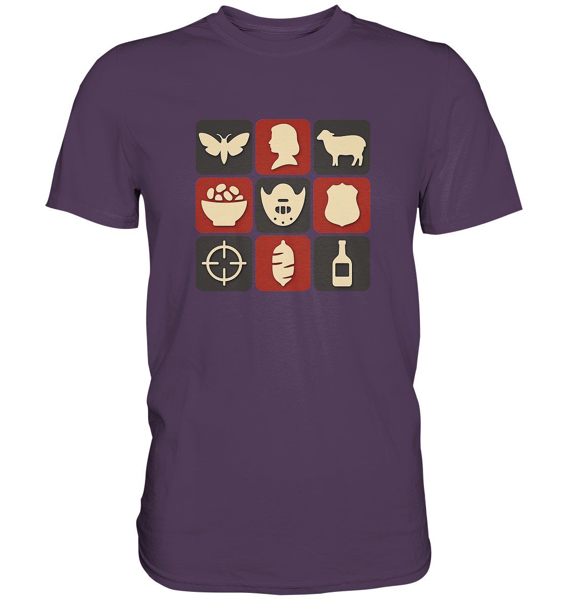 filmquiz - Horror - Das Schweigen der Lämmer - Premium Shirt