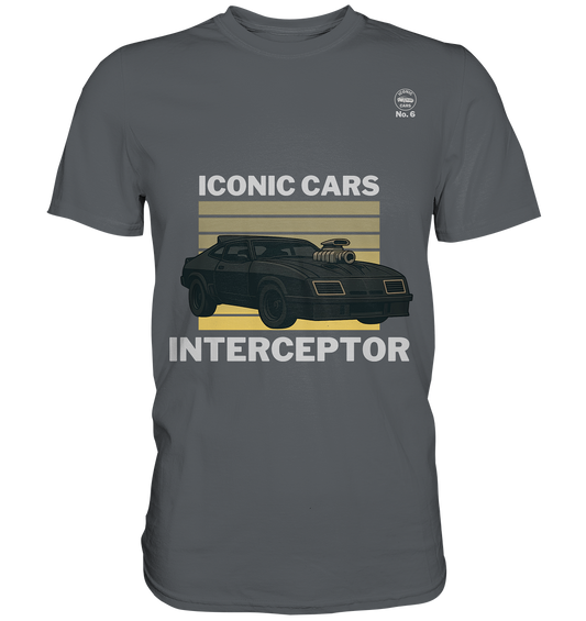Iconic Cars – Interceptor No. 6 - Premium Shirt