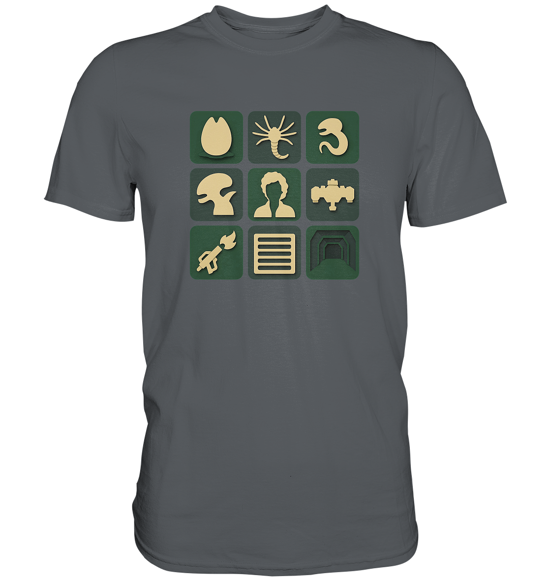 Filmquiz - Horror - Alien - Premium Shirt