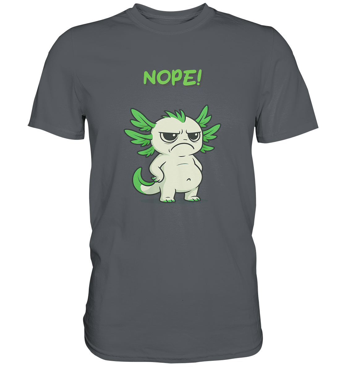 NOPE!  Grün - Premium Shirt