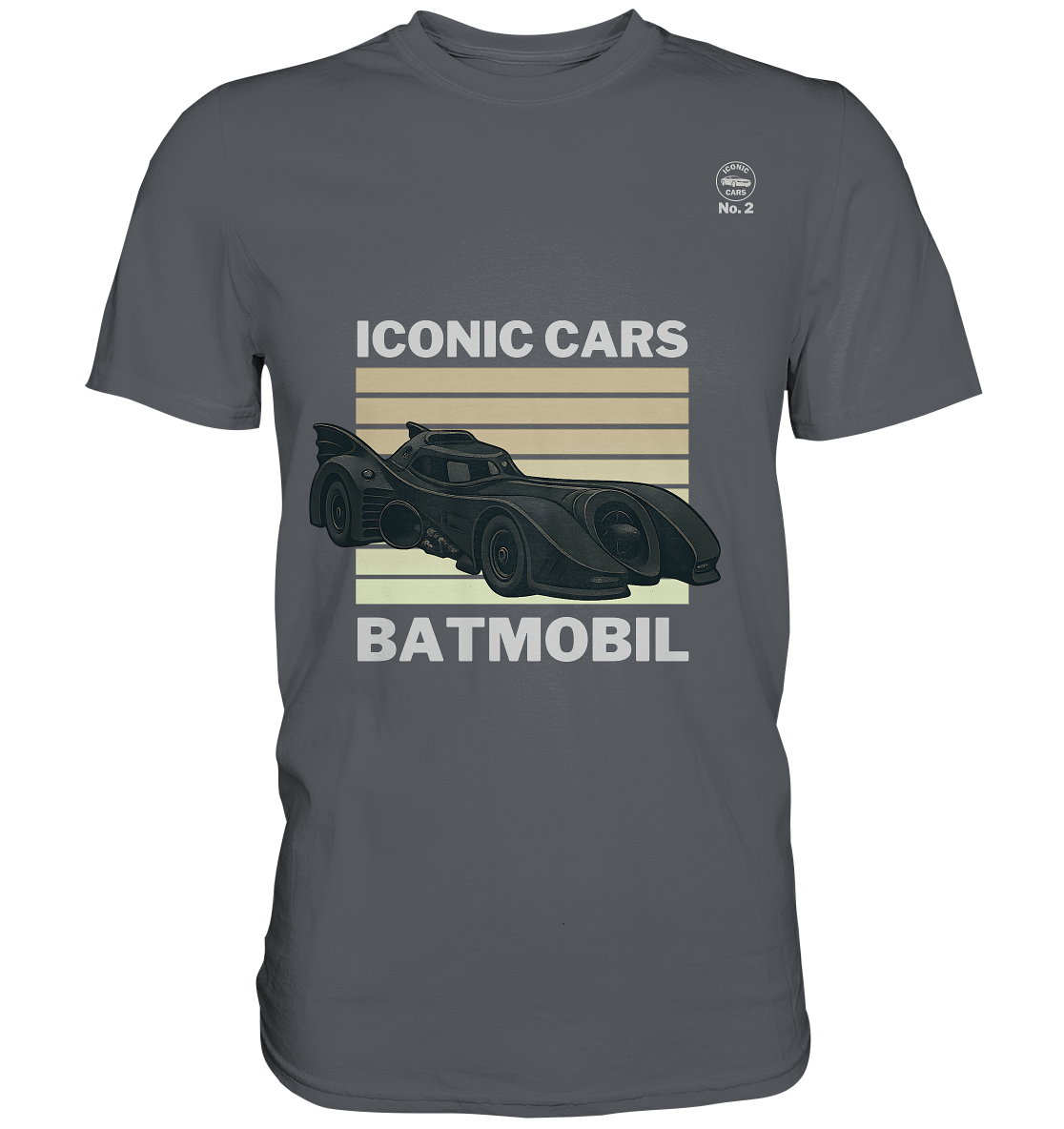 Iconic Cars – Batmobil No. 2 - Premium Shirt