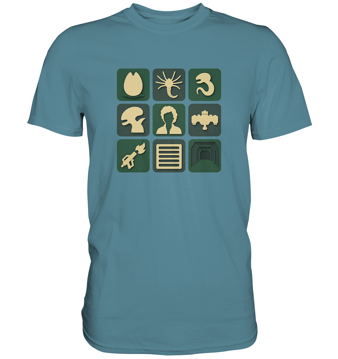 Filmquiz - Horror - Alien - Premium Shirt