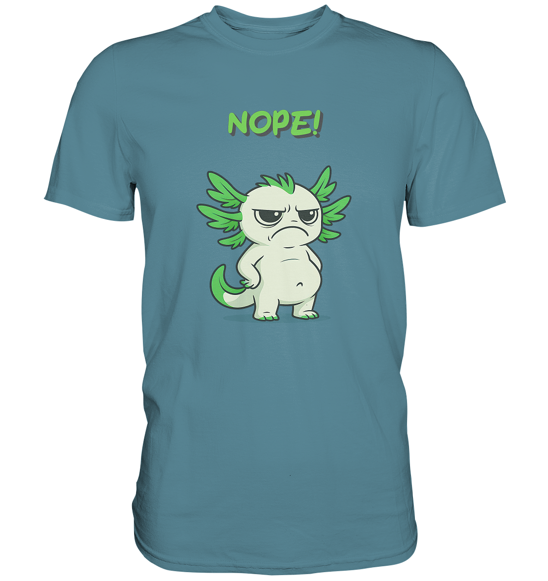 NOPE!  Grün - Premium Shirt