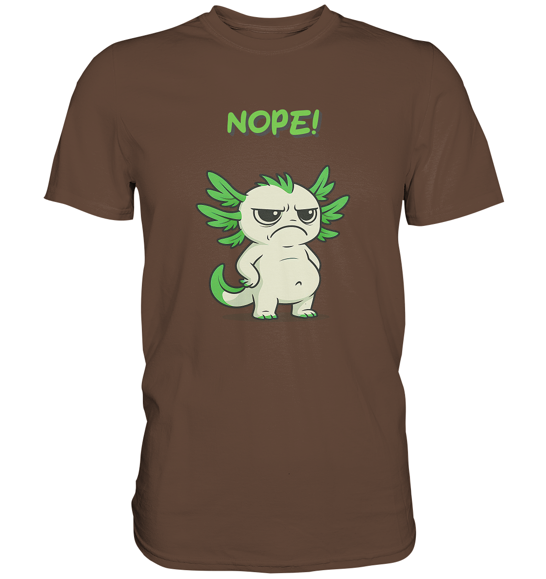 NOPE!  Grün - Premium Shirt