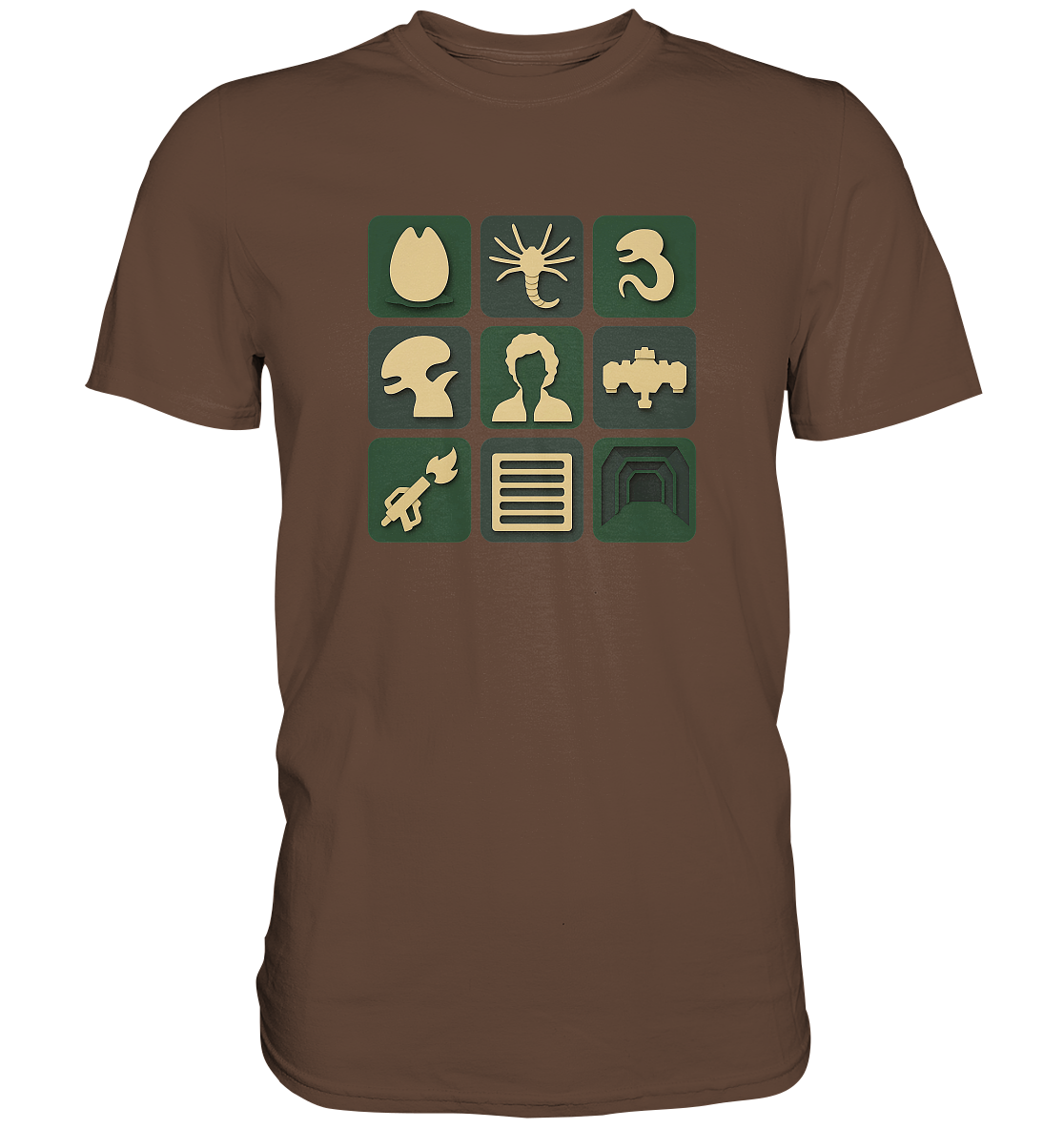Filmquiz - Horror - Alien - Premium Shirt