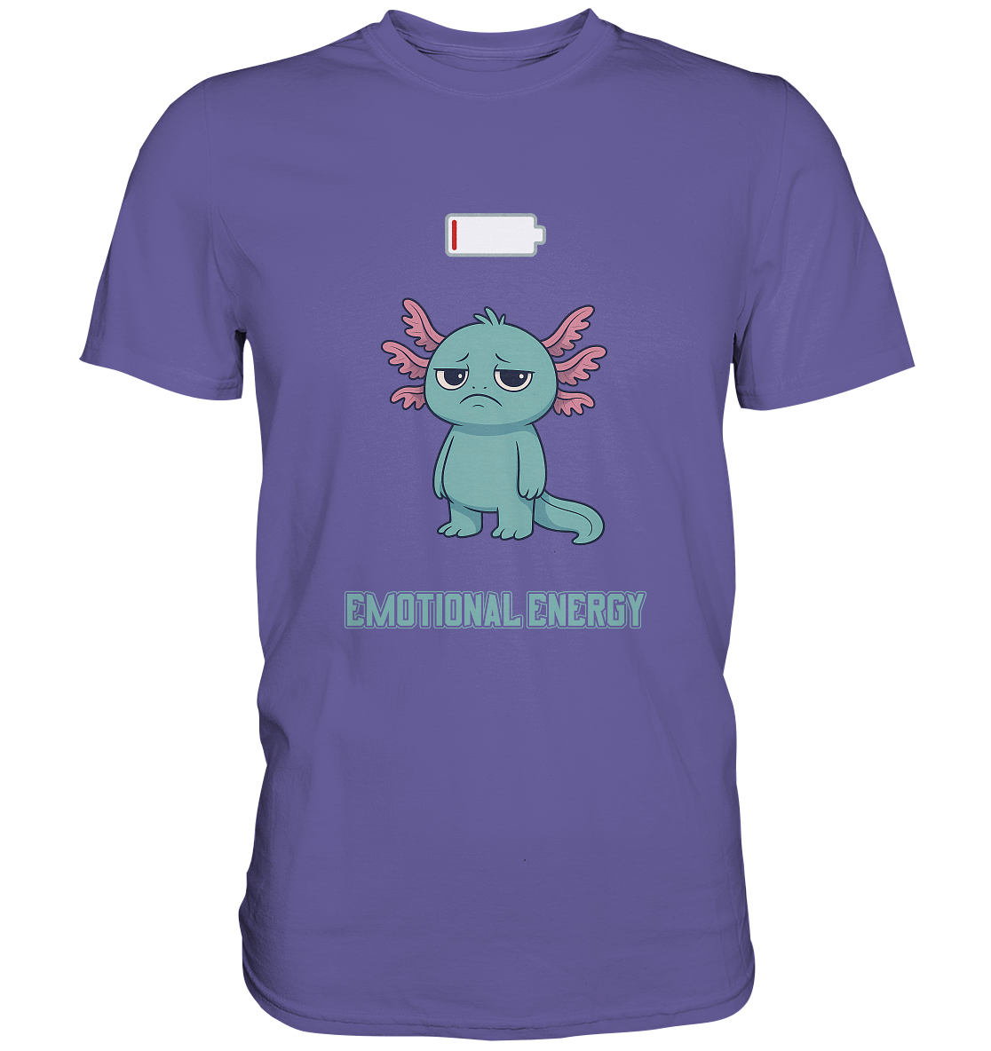 Emotional Energy – Axolotl (Türkis)  - Premium Shirt