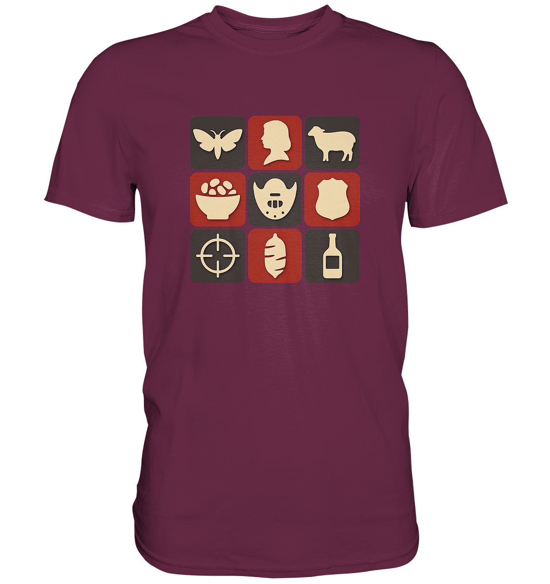 filmquiz - Horror - Das Schweigen der Lämmer - Premium Shirt