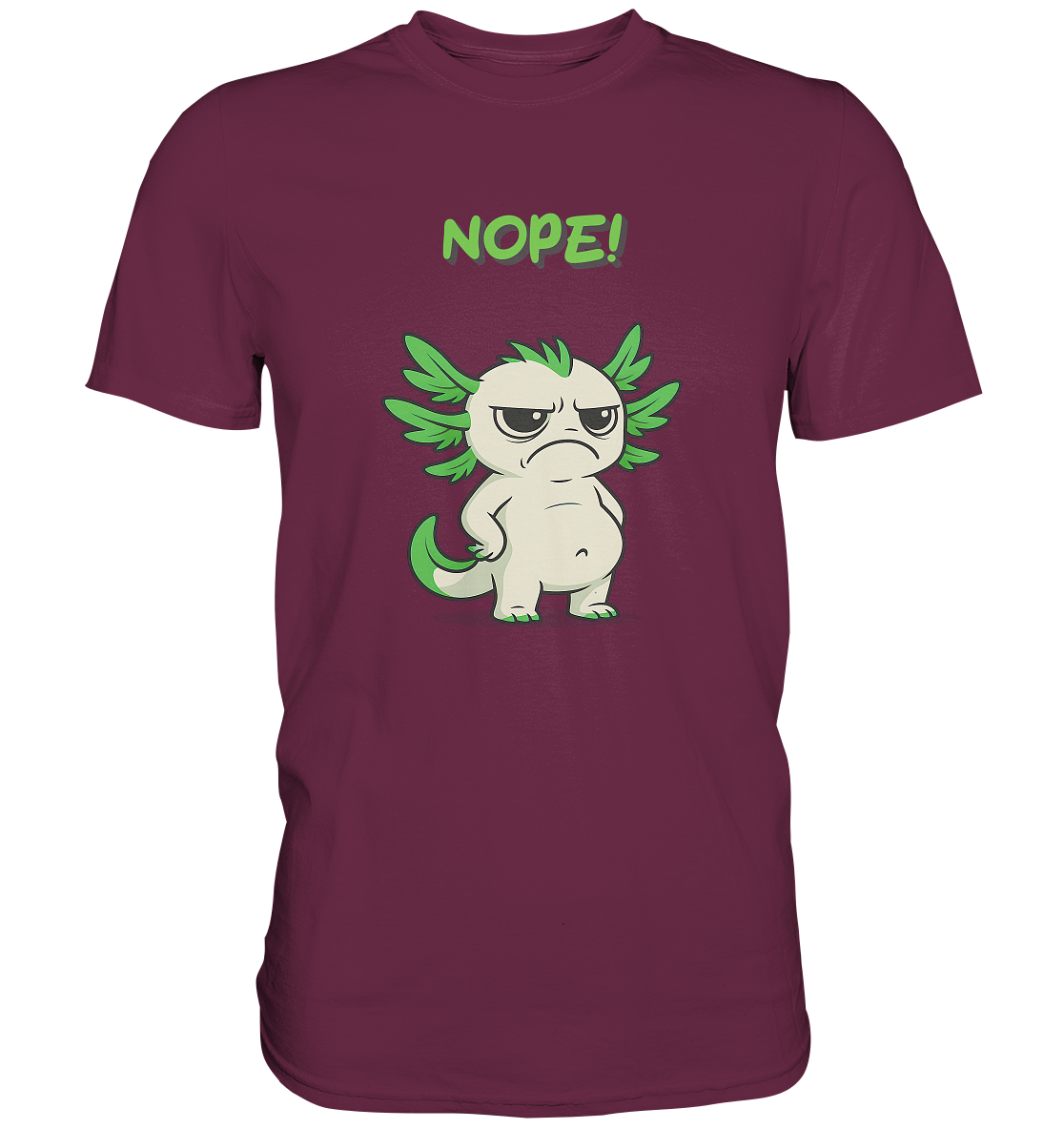 NOPE!  Grün - Premium Shirt