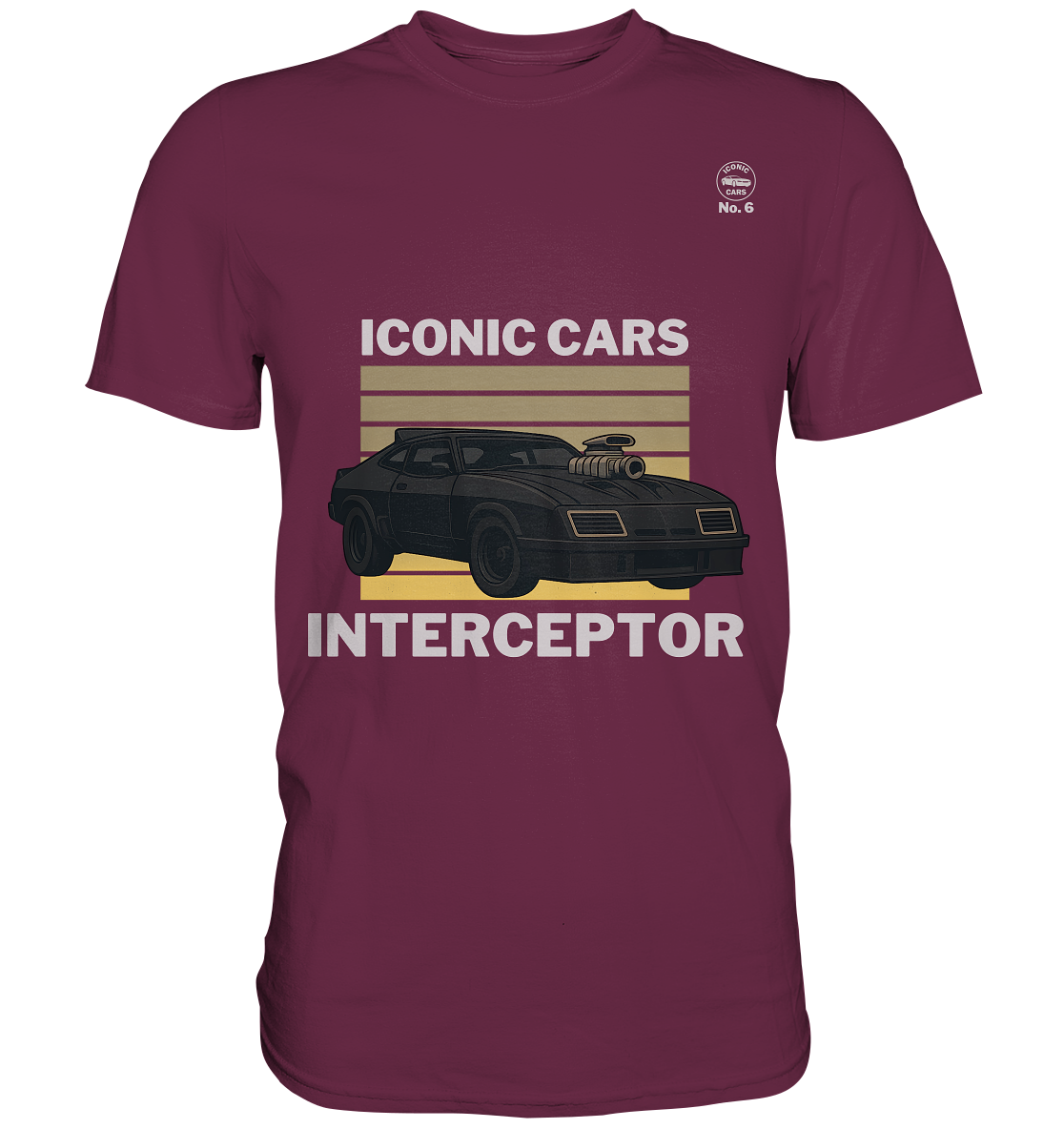 Iconic Cars – Interceptor No. 6 - Premium Shirt