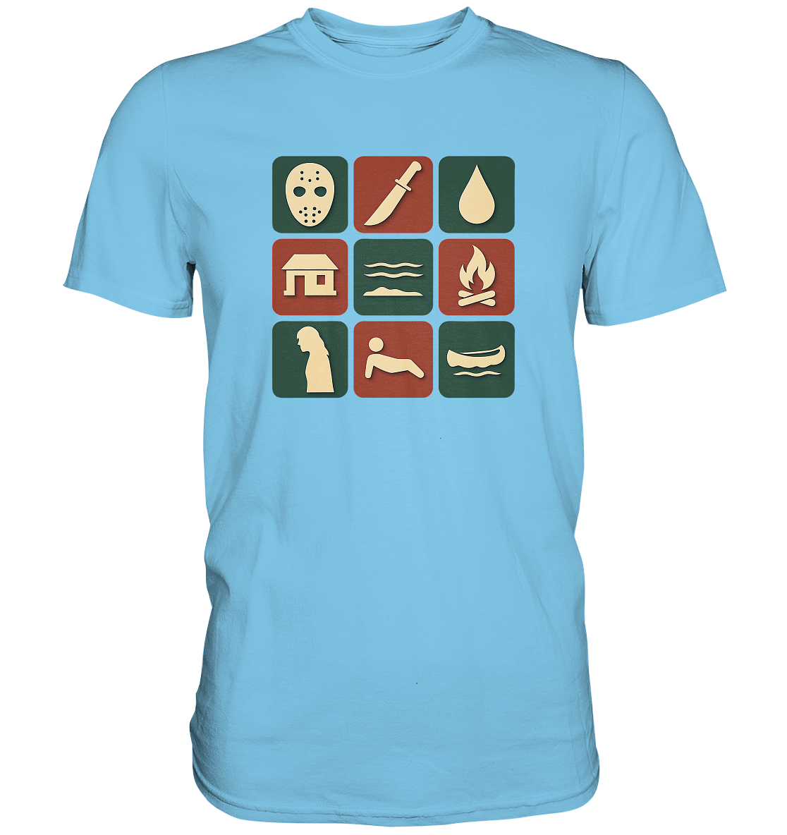 Filmquiz - Horror - Freitag der 13. - Premium Shirt