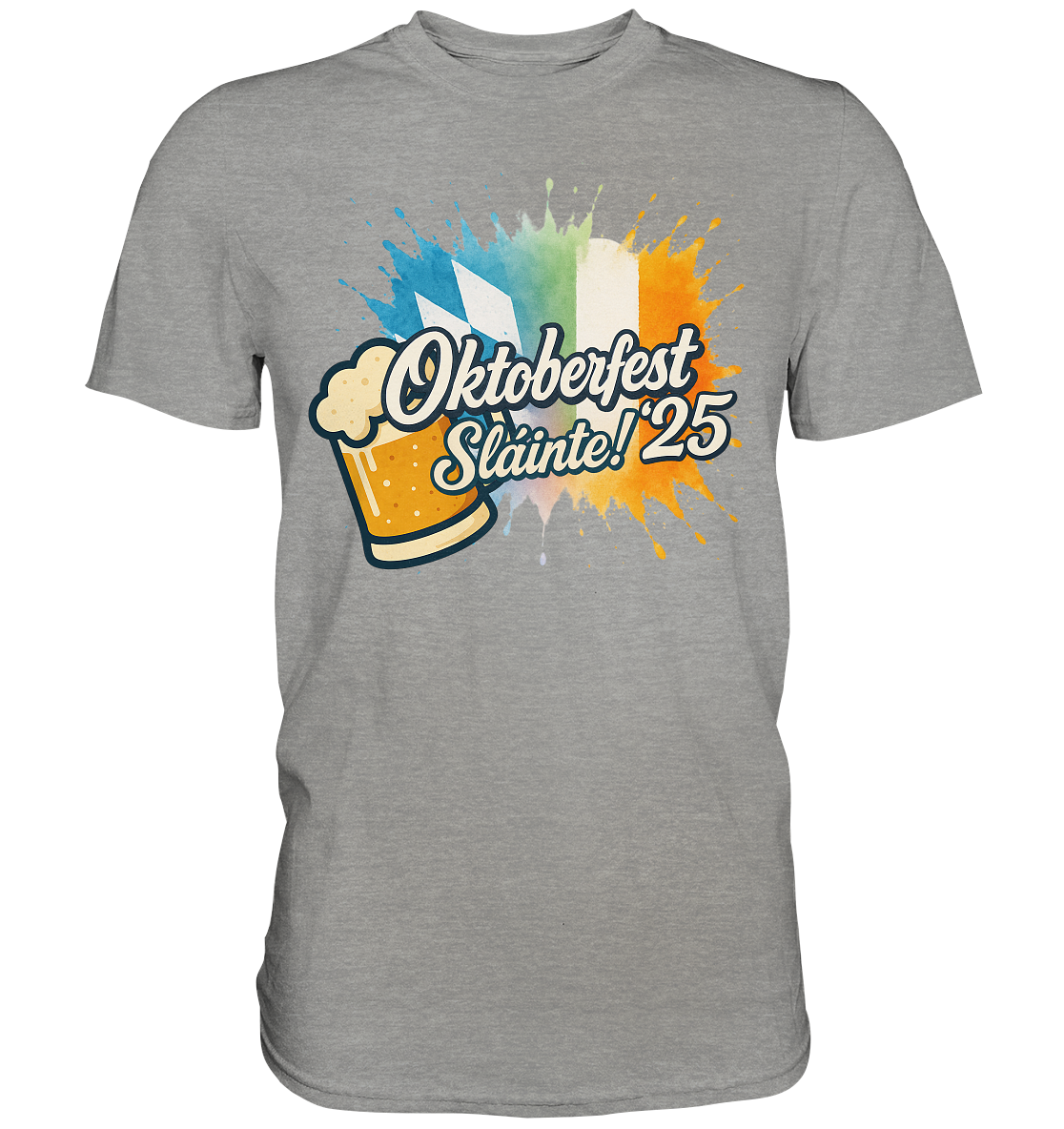 Global Cheers! - Irland mit Bier - Premium Shirt