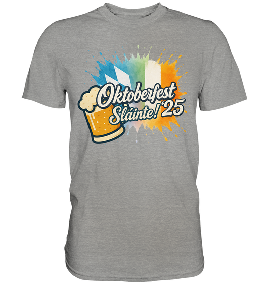 Global Cheers! - Irland mit Bier - Premium Shirt