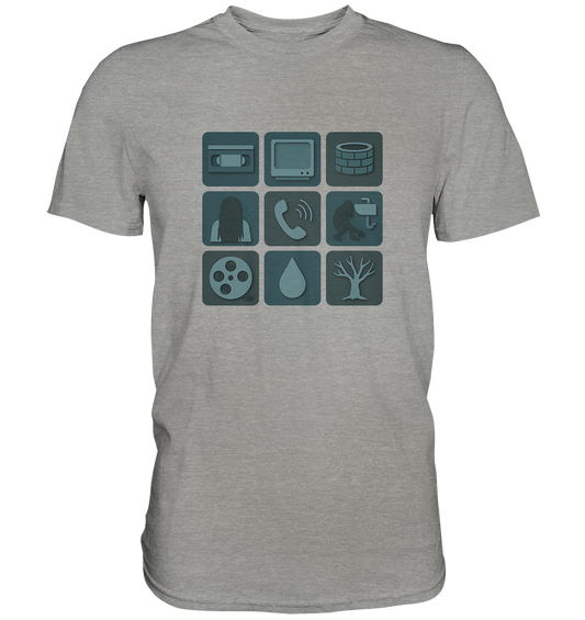 Filmquiz - Horror - The Ring - Premium Shirt