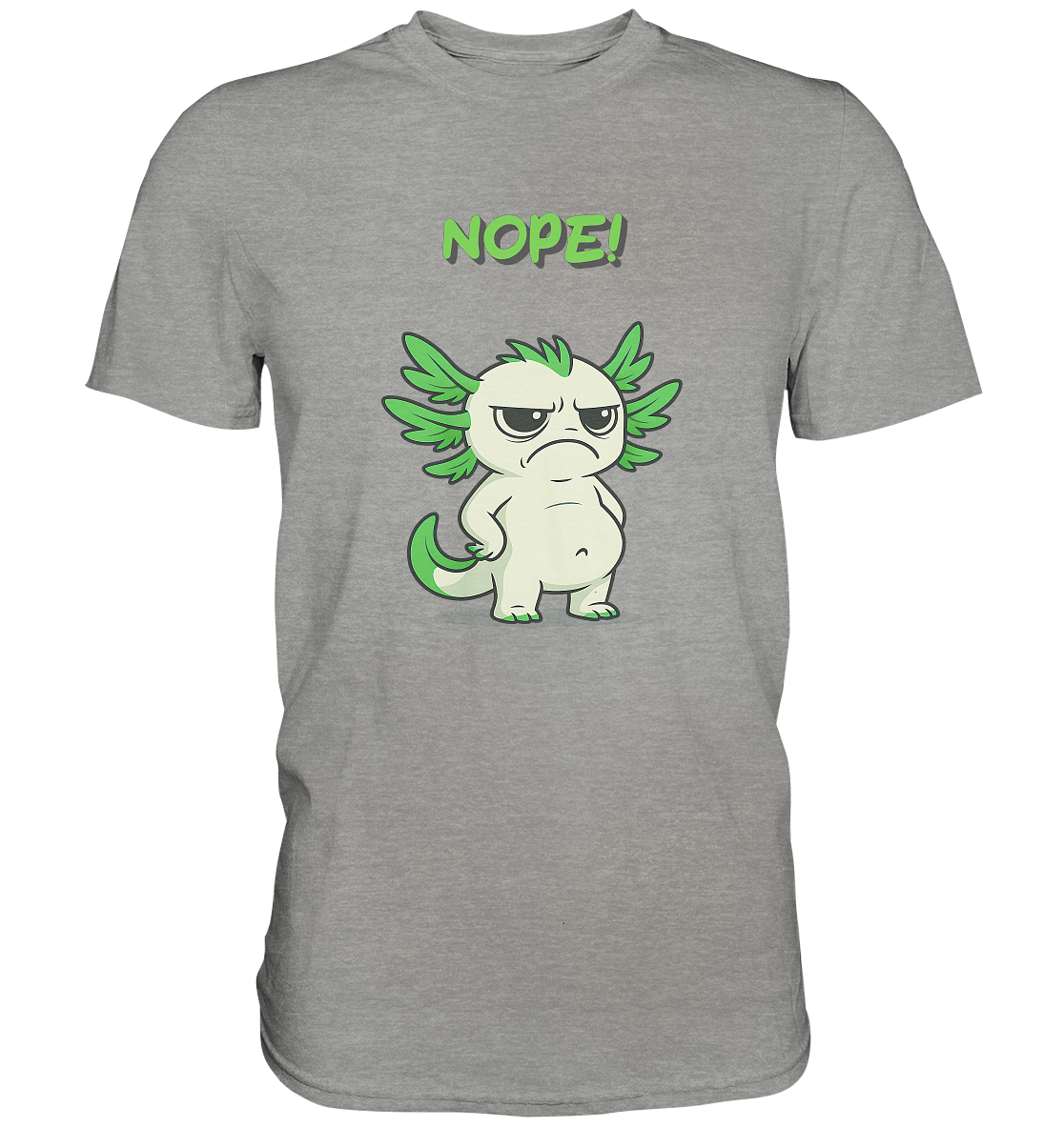 NOPE!  Grün - Premium Shirt