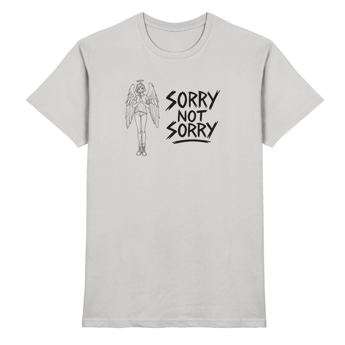 Sorry Not Sorry - Attitude Angels - She - Premium Shirt
