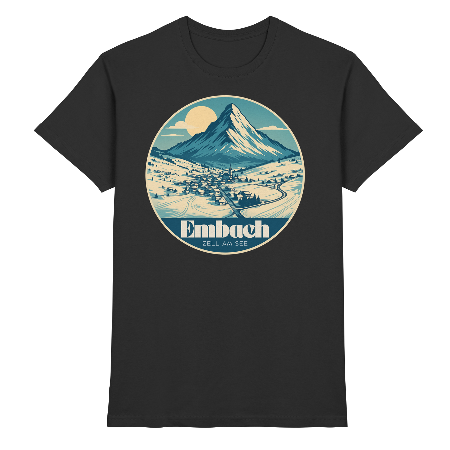 Snow Village Dark – Embach – Winter Edition - Premium Shirt