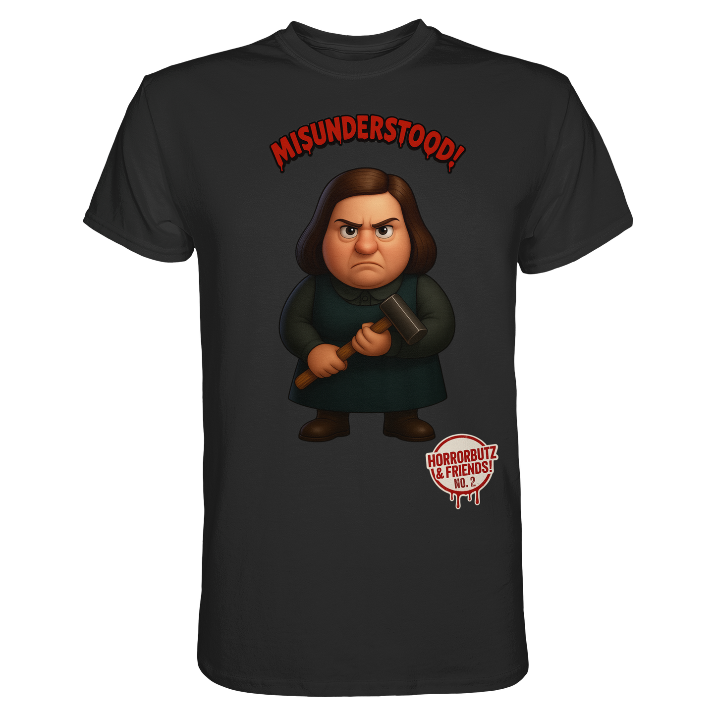 Horrorbutz Erika Buchhammer – No. 2 Misunderstood - Premium Shirt