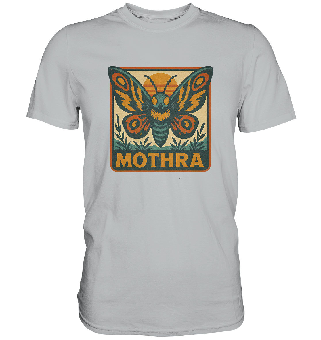 Retro T-Shirt - Mothra - Premium Shirt