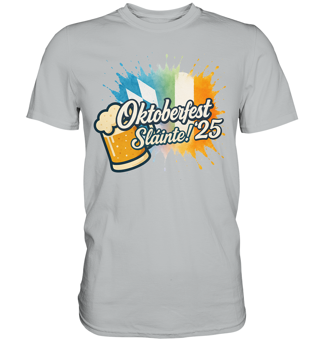 Global Cheers! - Irland mit Bier - Premium Shirt