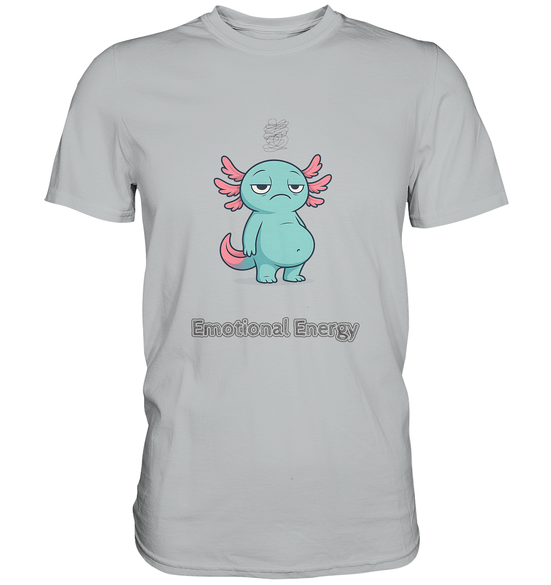 Emotional Energy – Axolotl (Türkis)  - Premium Shirt