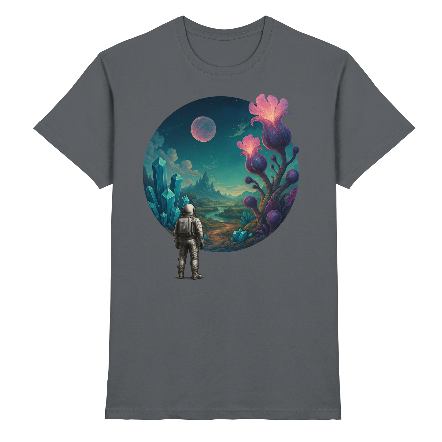 Crystal Bloom – Astronaut’s Journey - Premium Shirt