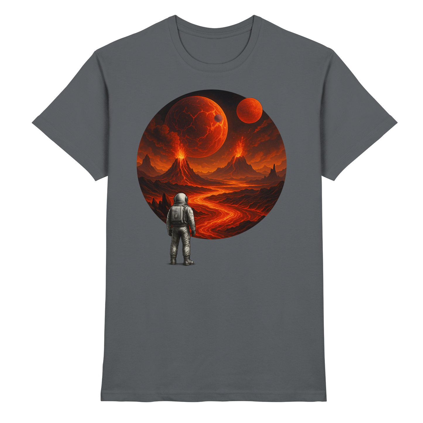Inferno View – Astronaut’s Journey - Premium Shirt