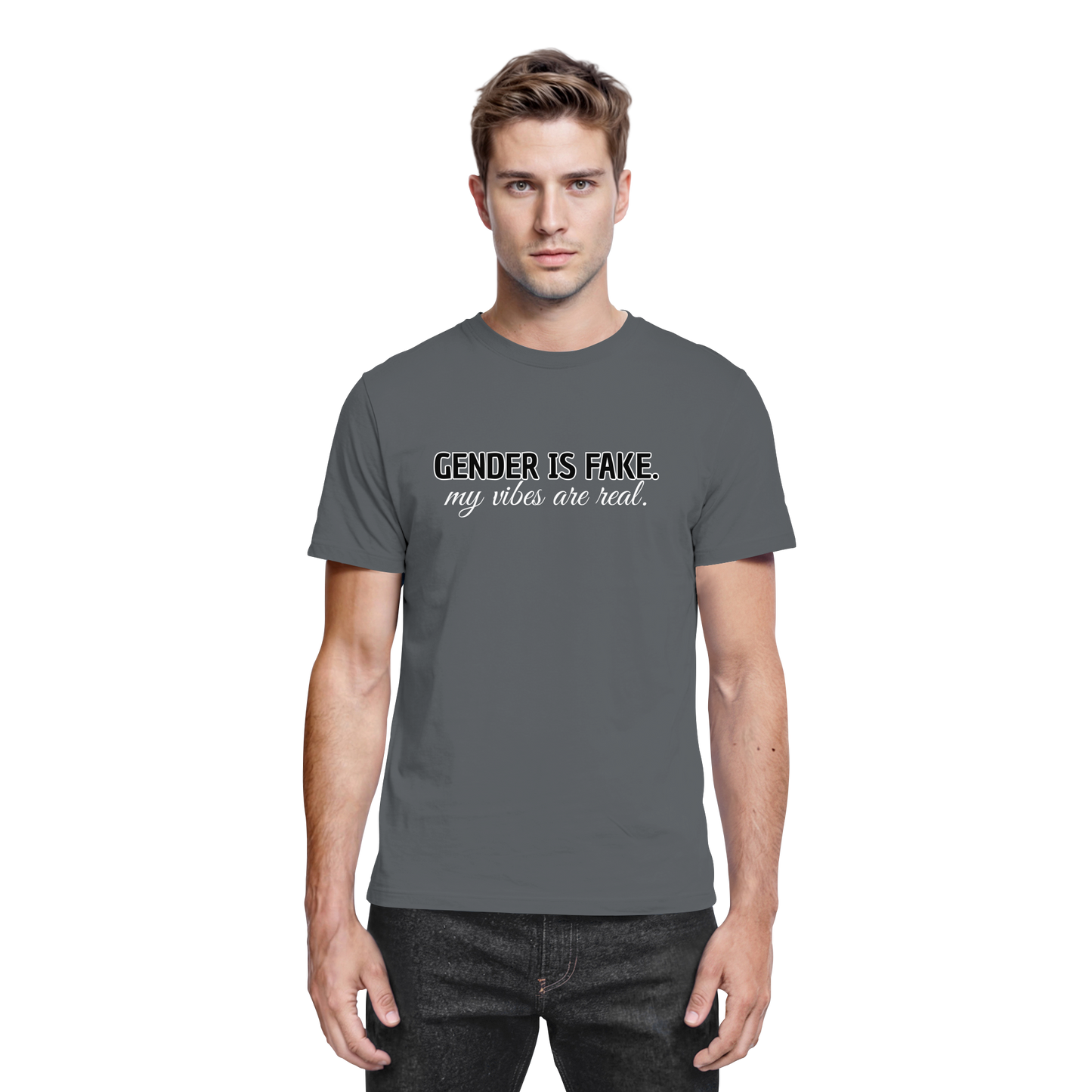 Gender is fake – My vibes are real. - Premium Shirt